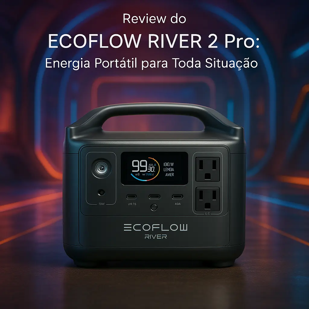 ECOFLOW RIVER 2 Pro: Energia Portátil para Toda Situação