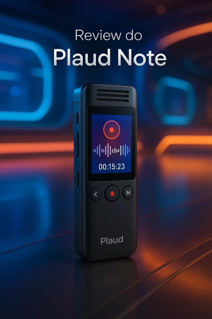 Lista de 5 Melhores: gravador de áudio plaud note
