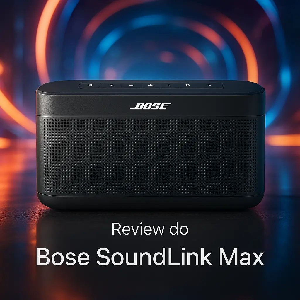 Bose SoundLink Max: Som Potente com Estilo Portátil