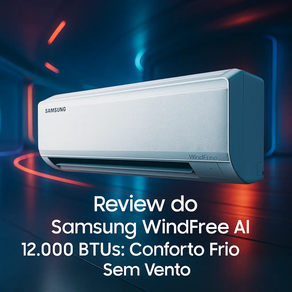 Samsung WindFree AI 12.000 BTUs: Conforto Frio Sem Vento