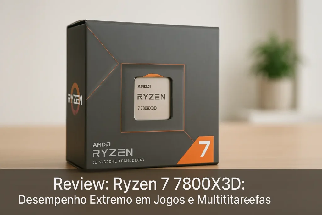 Ryzen 7 7800X3D: Desempenho Extremo em Jogos e Multitarefas
