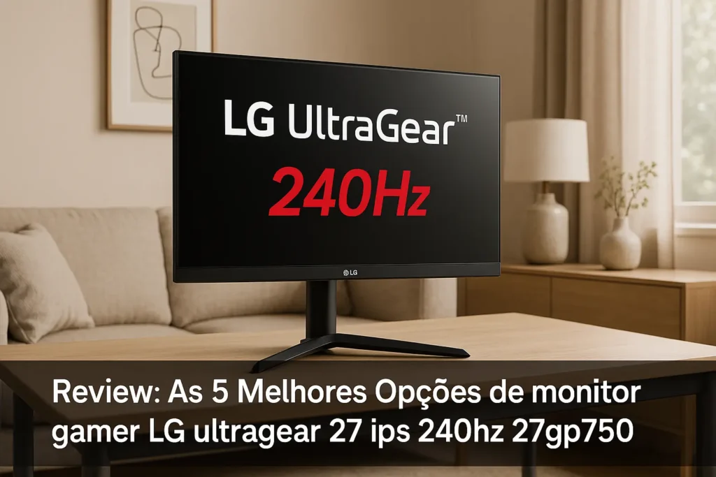 As 5 Melhores Opções de monitor gamer LG ultragear 27 ips 240hz 27gp750