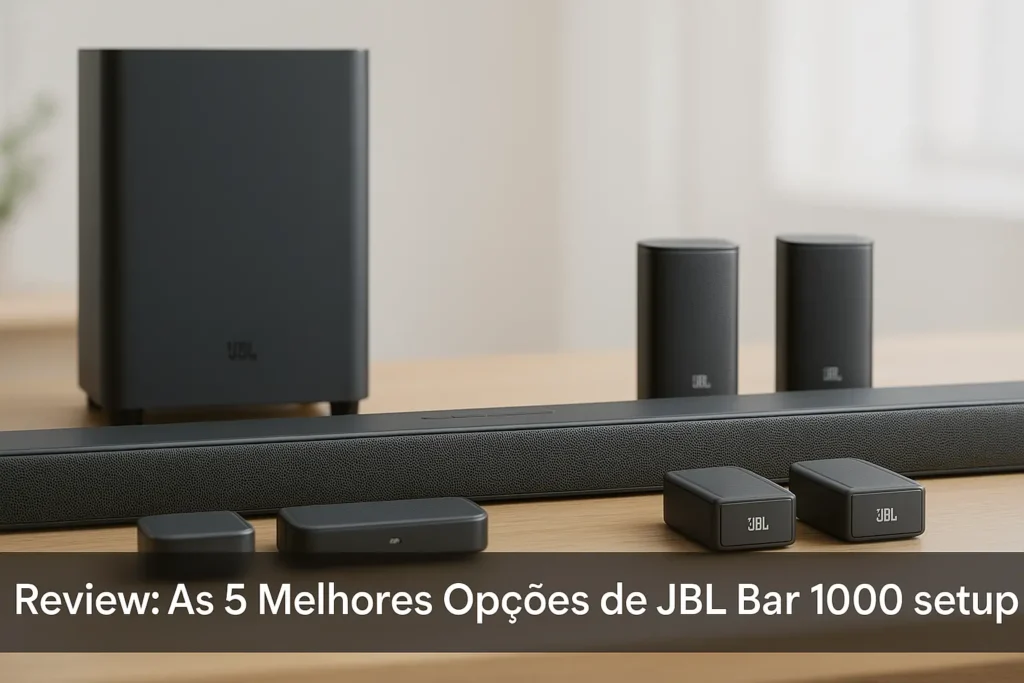 As 5 Melhores Opções de JBL bar 1000 setup