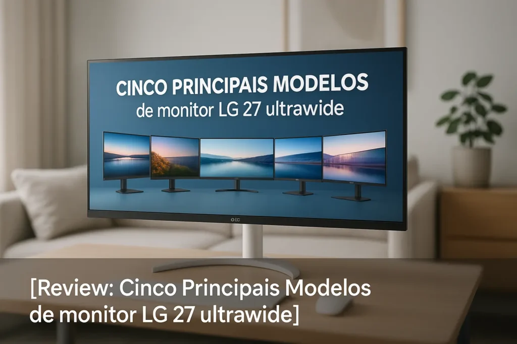 Cinco Principais Modelos de monitor LG 27 ultrawide