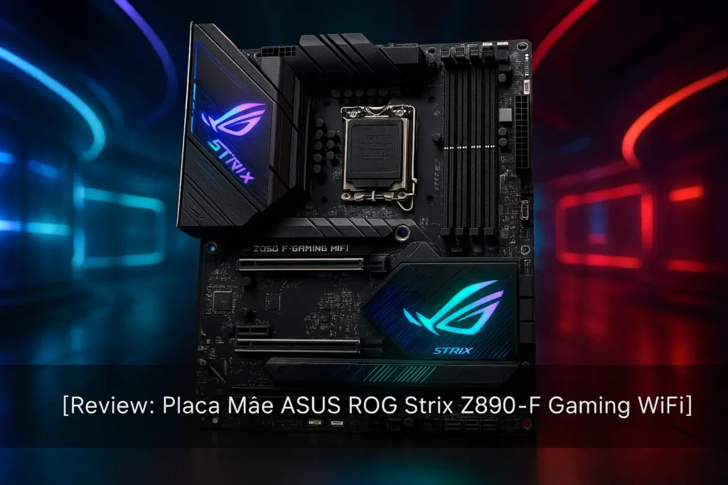 Review da Placa Mãe ASUS ROG Strix Z890-F Gaming WiFi