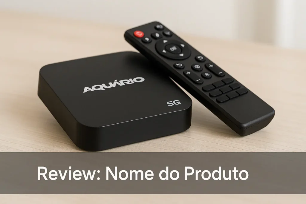 Principais 5 TV box aquario