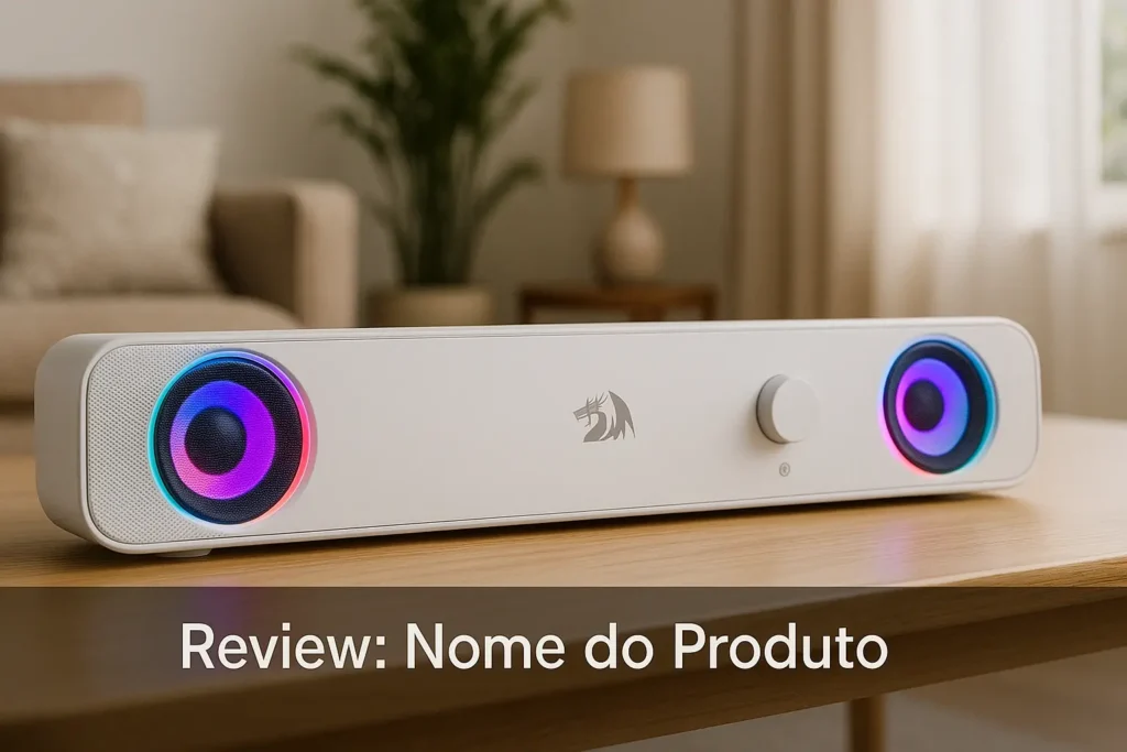 Cinco Principais Modelos de Caixa de som soundbar gamer Redragon adiemus branco gs560w
