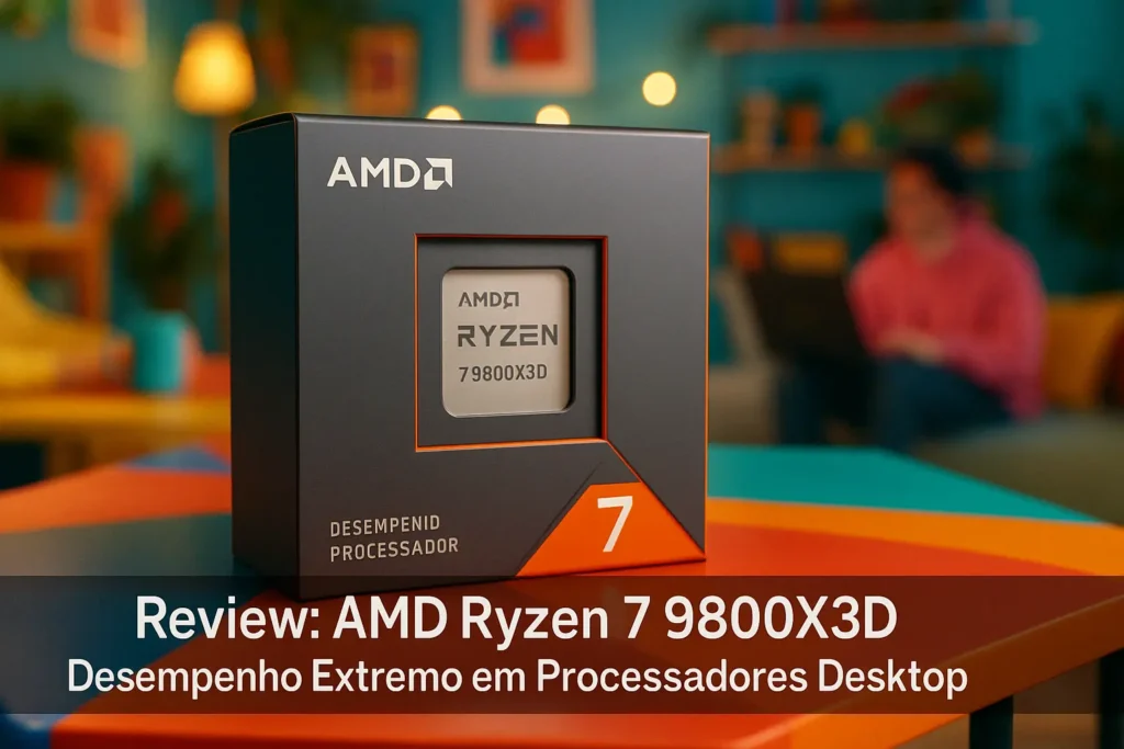 AMD Ryzen 7 9800X3D: Desempenho Extremo em Processadores Desktop