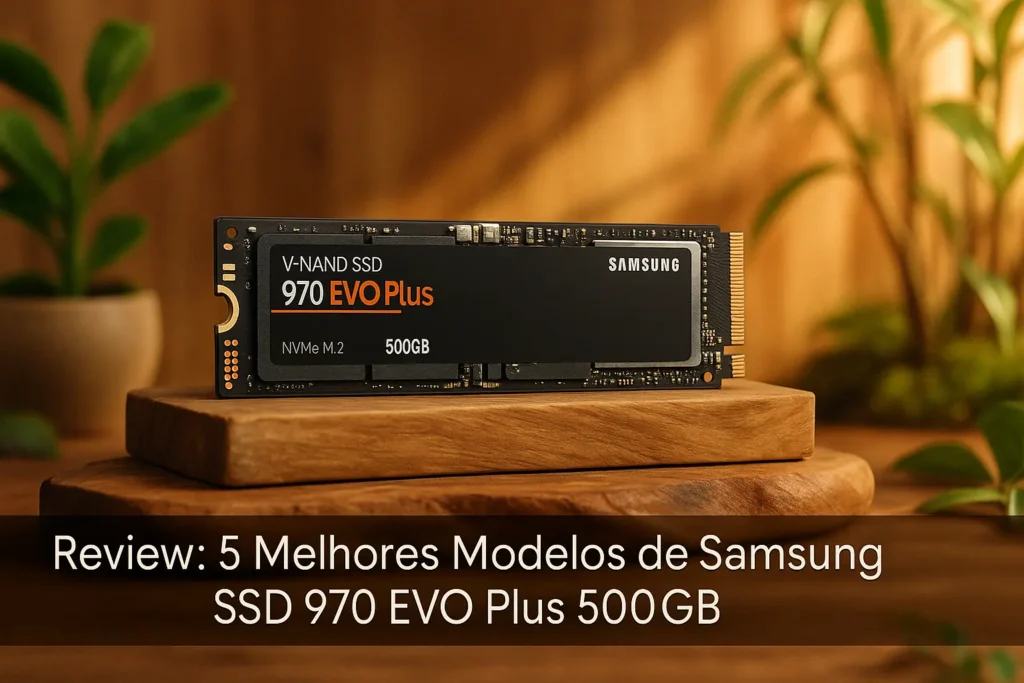 5 Melhores Modelos de Samsung SSD 970 EVO plus 500gb