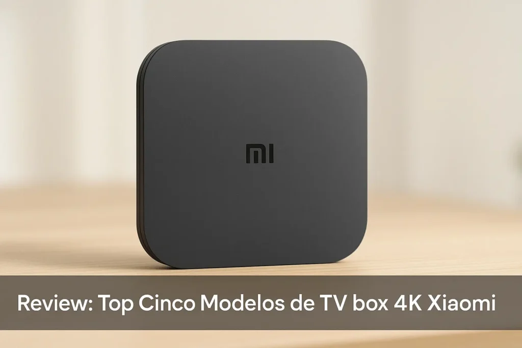 Top Cinco Modelos de TV box 4k Xiaomi