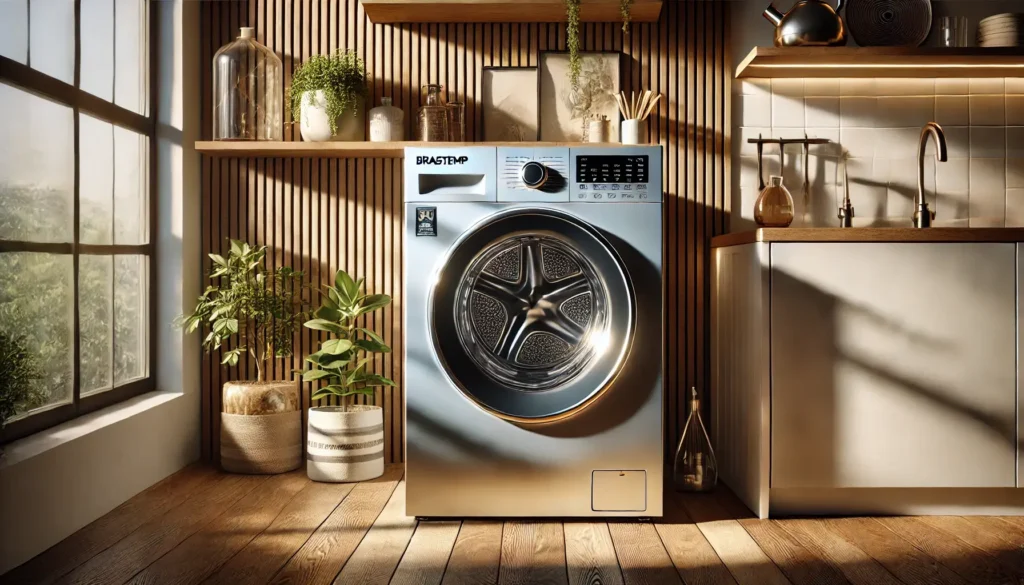 Máquina de Lavar Brastemp 17Kg Cinza Platinum com Design Infinity e Soft Close - BW17LTA 220v: Desempenho e Elegância