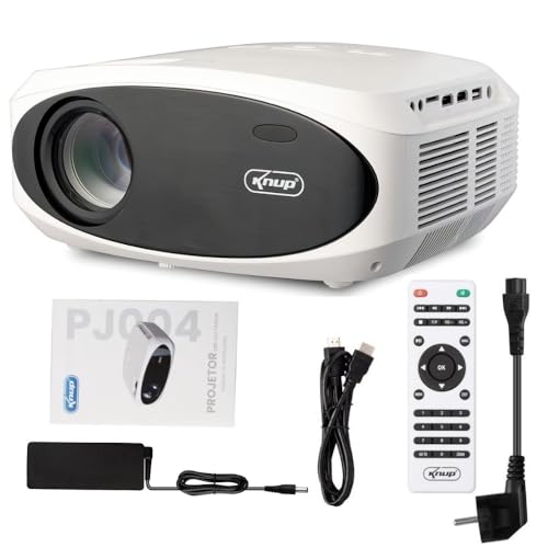 Projetor Led Multimidia 3100 Lúmens 4K Full Hd 1080p HDMI/USB + Controle Universal para Apresentação - Ótima Resolução - 32'' à 120'' Polegadas