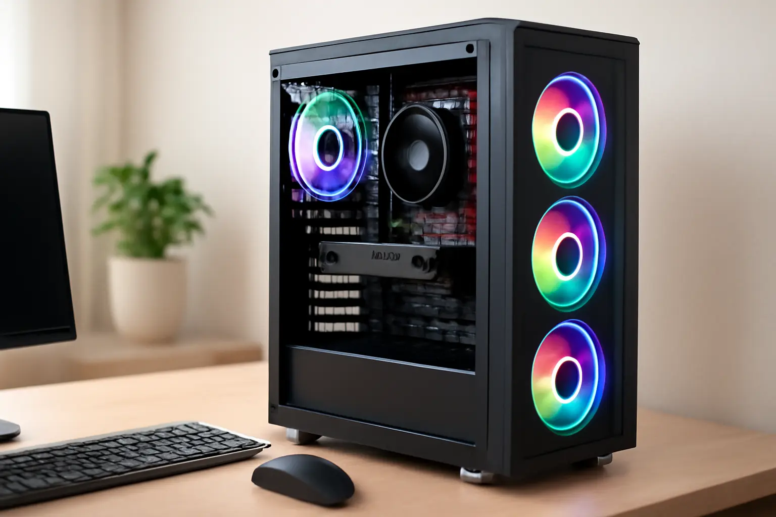 PC Gamer AMD Ryzen 5 5600GT, 16GB RAM, NVMe 500GB - Potência e Estilo
