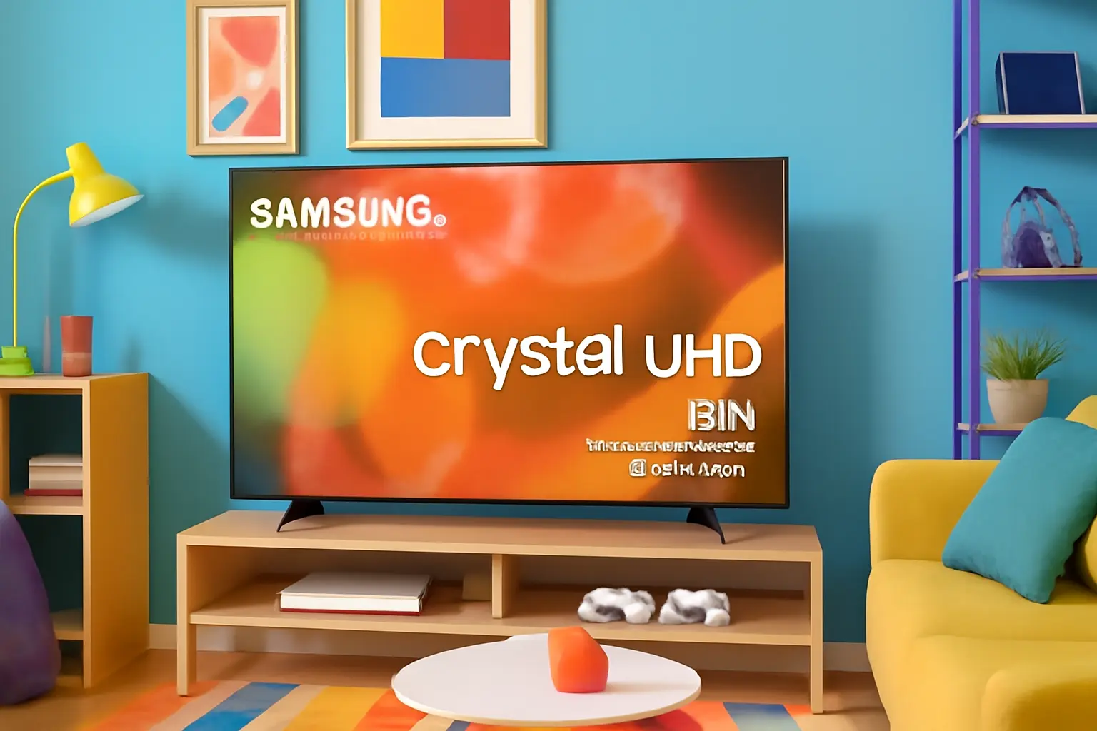 Samsung Smart TV 43" Crystal UHD 4K 43DU8000 - Painel Dynamic Crystal Color, Gaming Hub