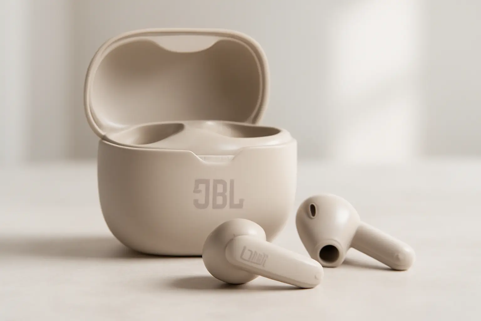 Fone de Ouvido Sem Fio JBL Wave Beam 2: Som Potente e Design Resistente