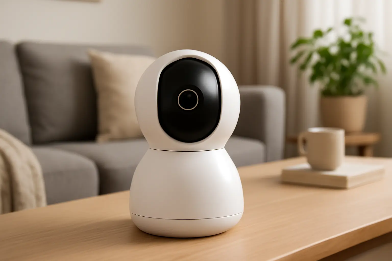 Câmera Inteligente Compatível com Alexa Wi-Fi Full HD iM5 SC Branco Intelbras