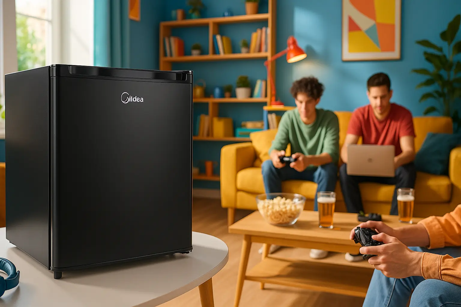 Midea Frigobar 93L: Eficiência Compacta para Qualquer Espaço