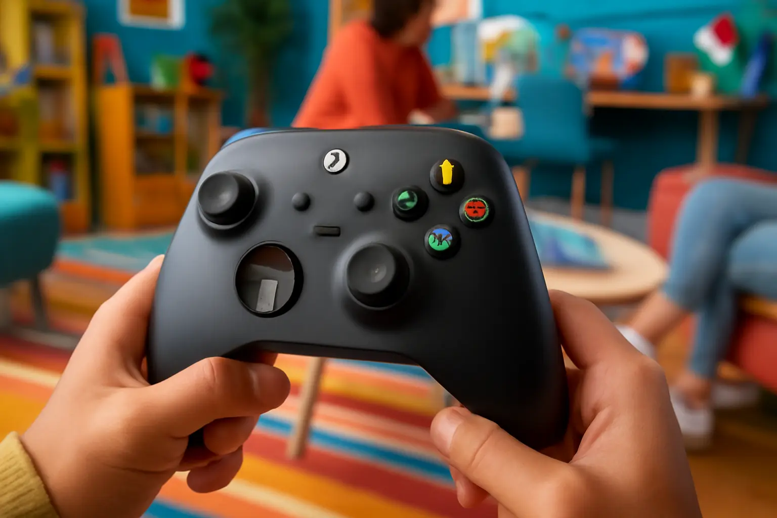 Controle Sem Fio Xbox - Preto: Design Moderno e Performance de Jogo