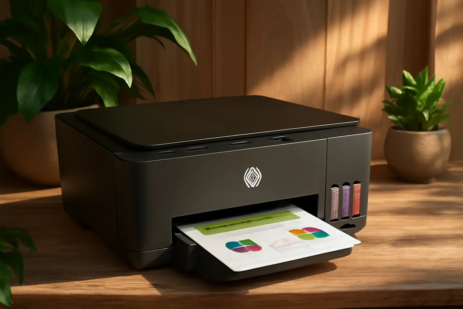 Impressora HP Smart Tank 210: Impressão Eficiente com Tanque de Tinta Colorida