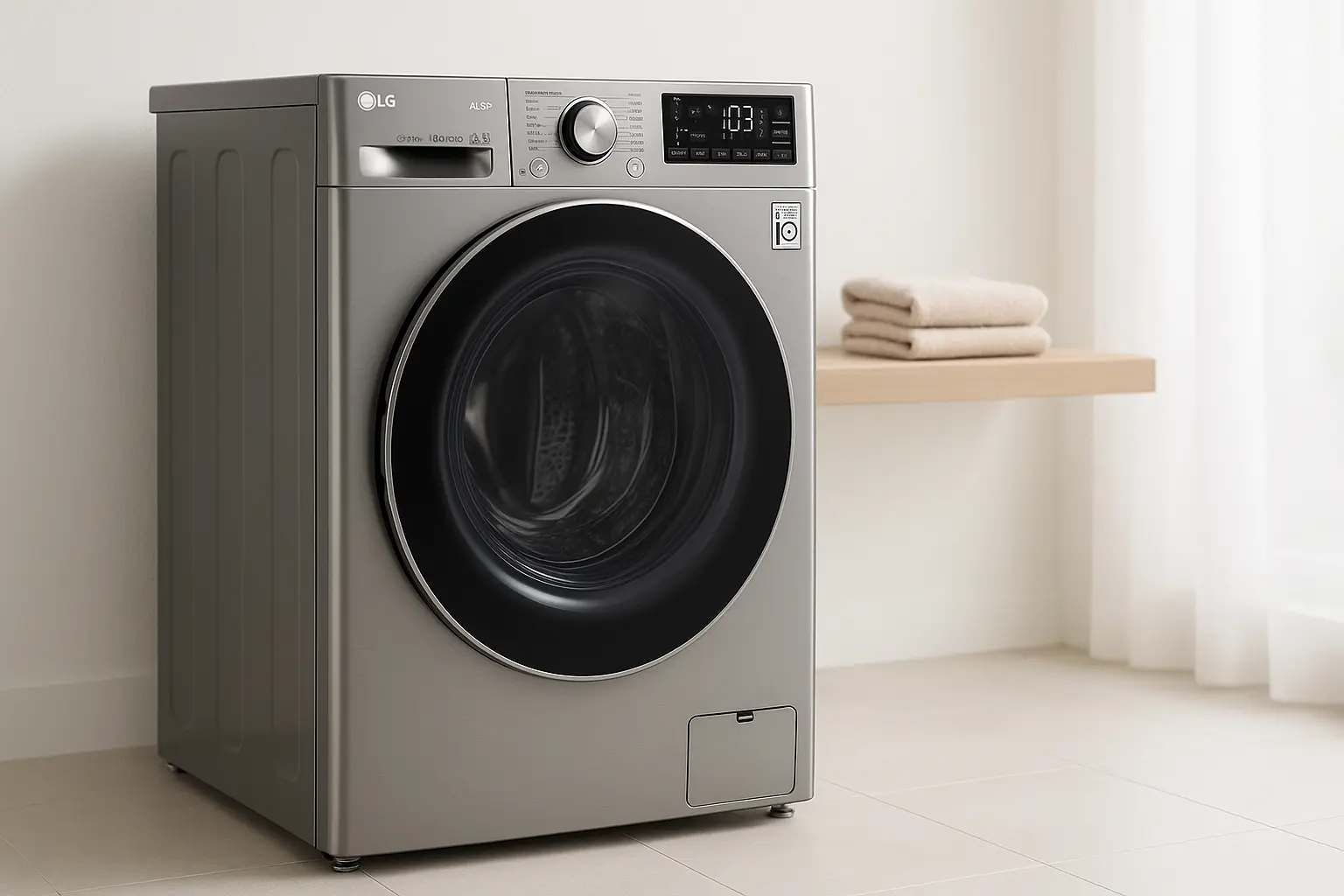 Lava e Seca LG VC4 12kg com AI DD: Potência e Inteligência