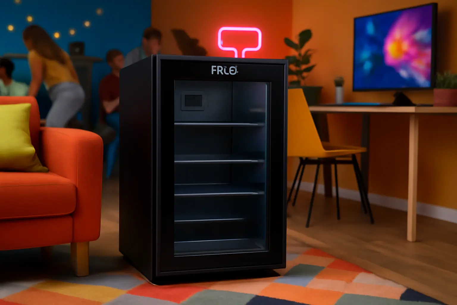 Frigobar Philco PFG105PG Vidro Duplo 7 Níveis 85L 220V: Eficiência e Design Moderno