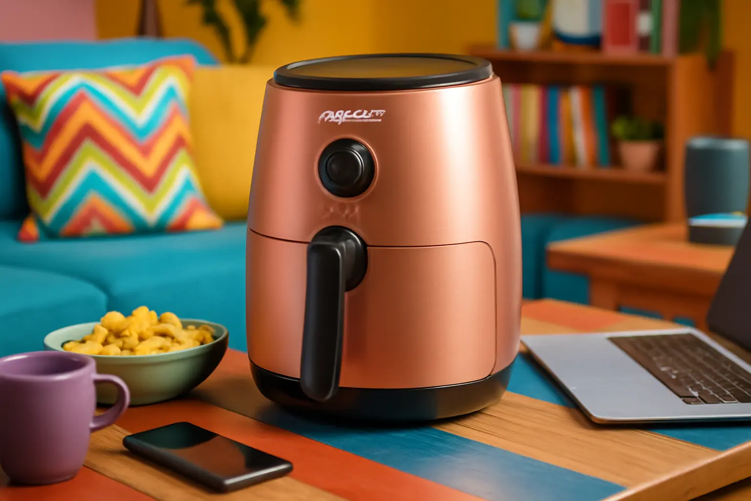 Fritadeira Sem Óleo Cadence Dream Rosé Gold 3L: Praticidade e Estilo na Cozinha