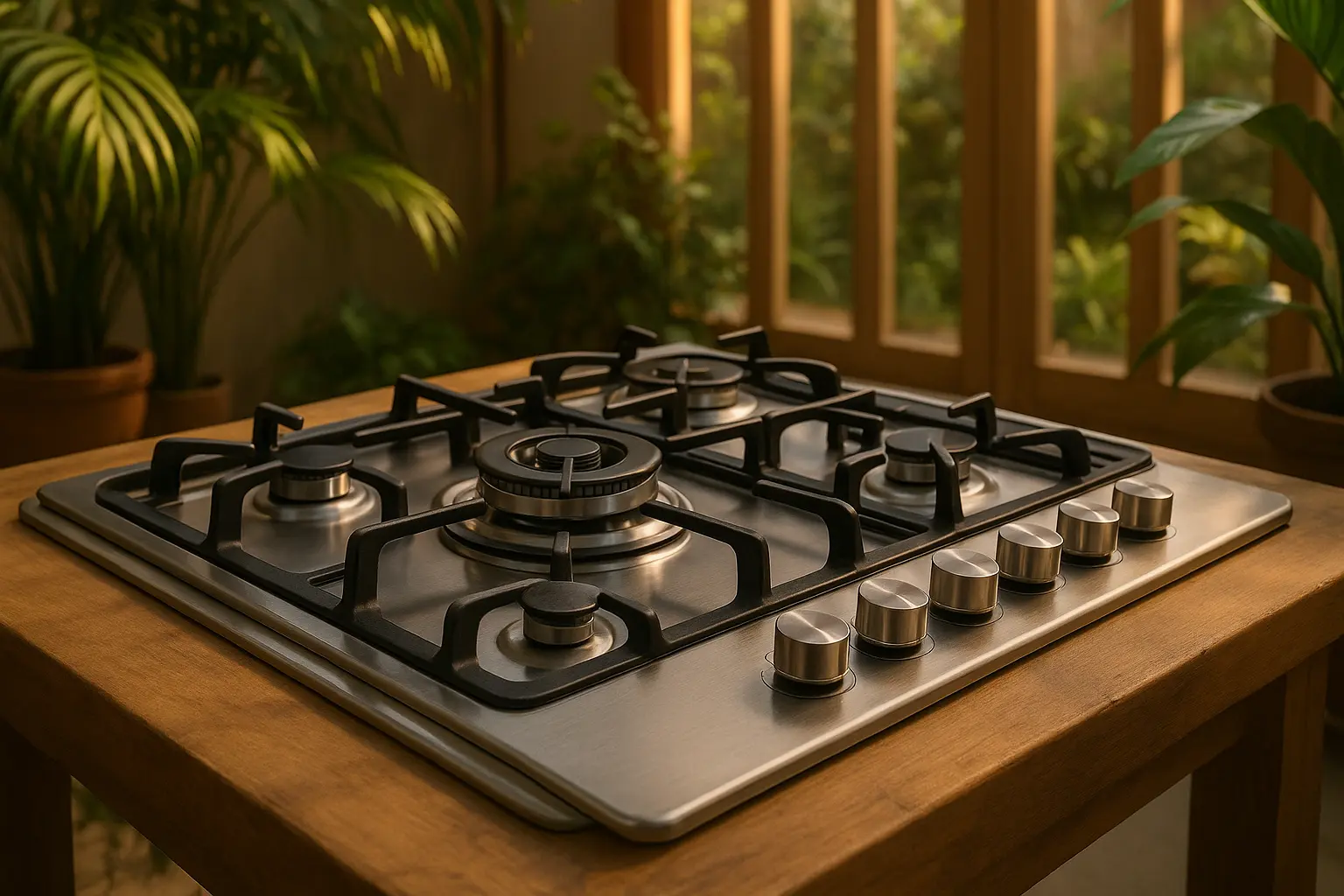 Cooktop Brastemp Gourmand 5 Bocas com Duplachama