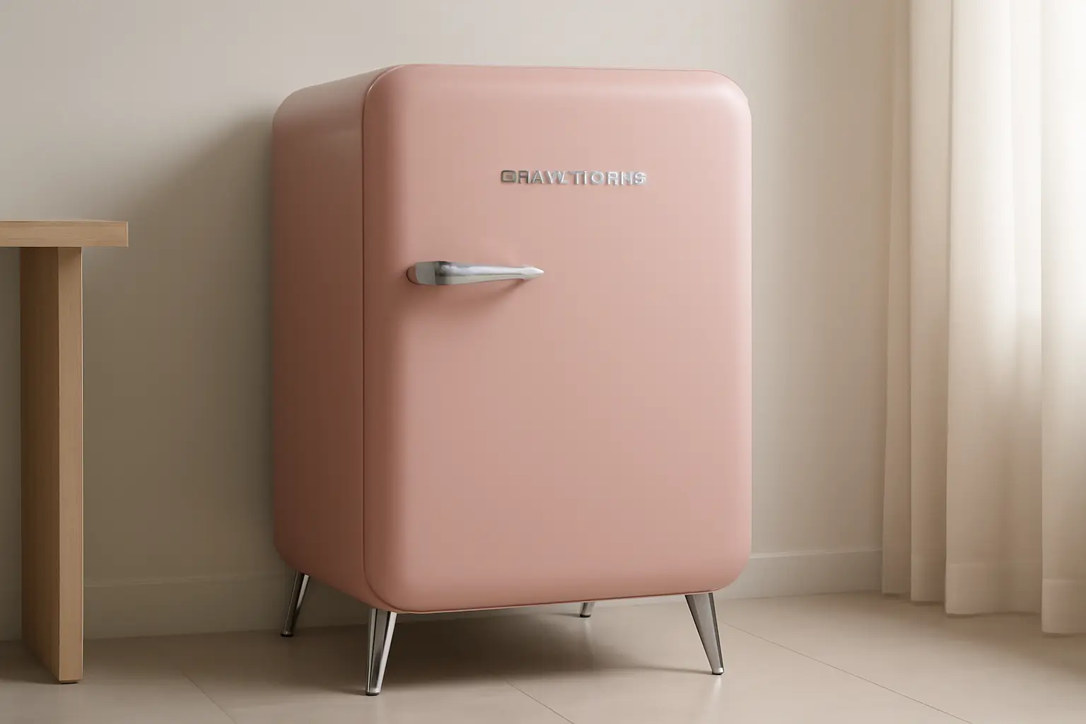 Frigobar Brastemp Retrô 76 Litros Rose Quartz - BRA08HO 220V: Design Icônico e Funcionalidade Incomparável