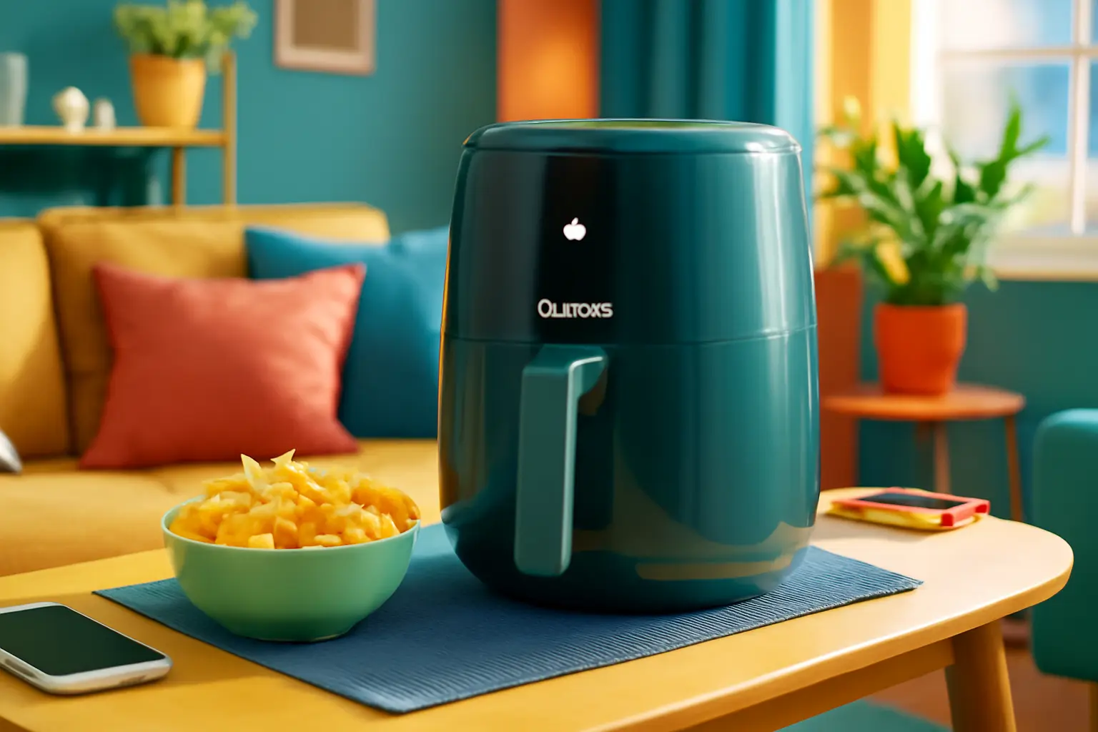 Gaabor Air Fryer Fritadeira Elétrica sem Óleo 4L Touch - Tecnologia Cyclone Air