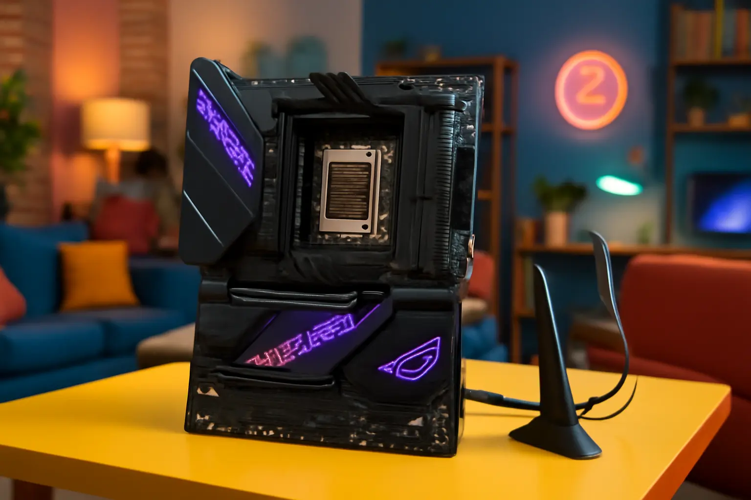 Placa Mãe Asus ROG CROSSHAIR X670E HERO Wi-Fi: Desempenho Superior para Gamers e Profissionais