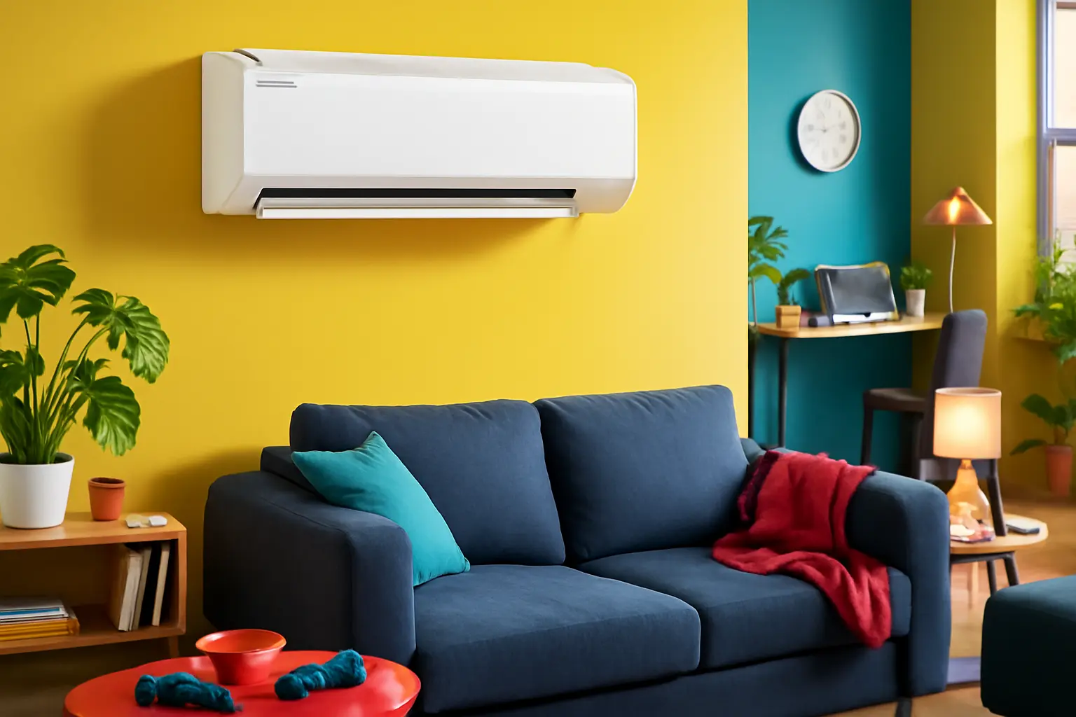 Ar-condicionado Split Inverter Samsung WindFree Connect Sem Vento 9.000 BTUs Frio Branco