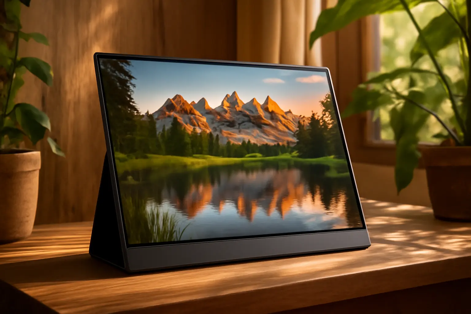 ARZOPA Monitor Portátil 2.5K 16.0" QHD - Alta Qualidade para Seu Trabalho e Entretenimento