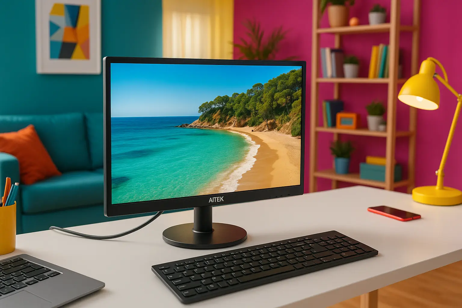 Monitor LED AITEK 17" surpreende? Testamos