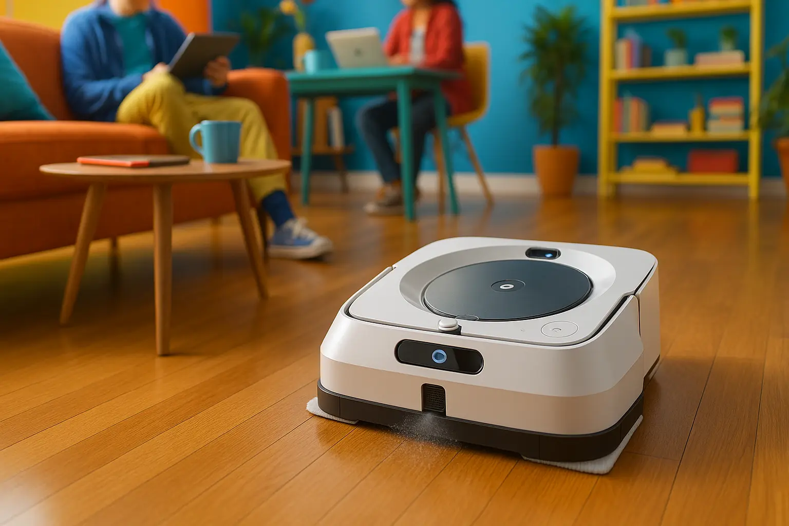 Robô Passa Pano iRobot Braava jet m6: Autonomia e Precisão