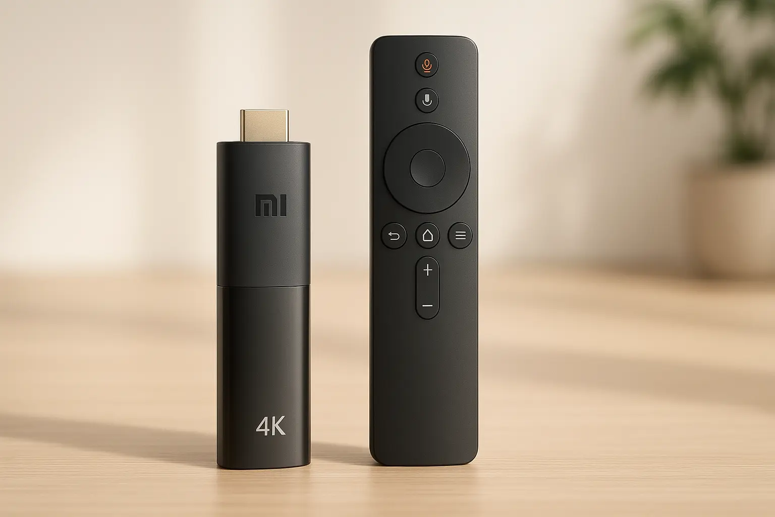 Mi TV Stick 4K: Streaming Portátil com Controle de Voz