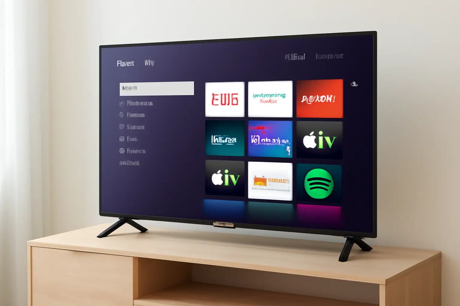 Smart TV LED 50" 4K UHD Semp RK8600 - Roku, Alexa, Wifi
