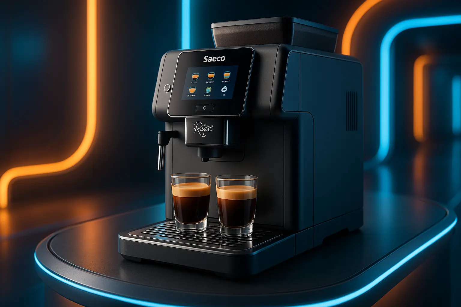 Cafeteira OCS New Royal Plus Saeco: Potência e Elegância