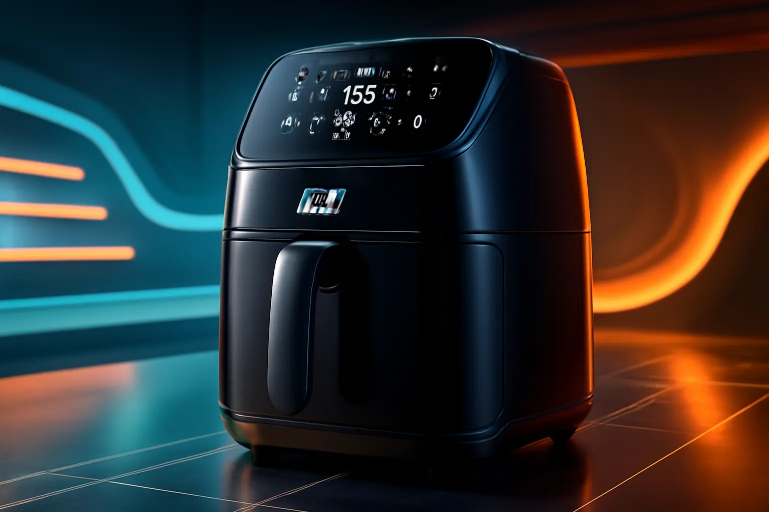 WAP Fritadeira Elétrica Air Fryer Barbecue Digital 12 em 1