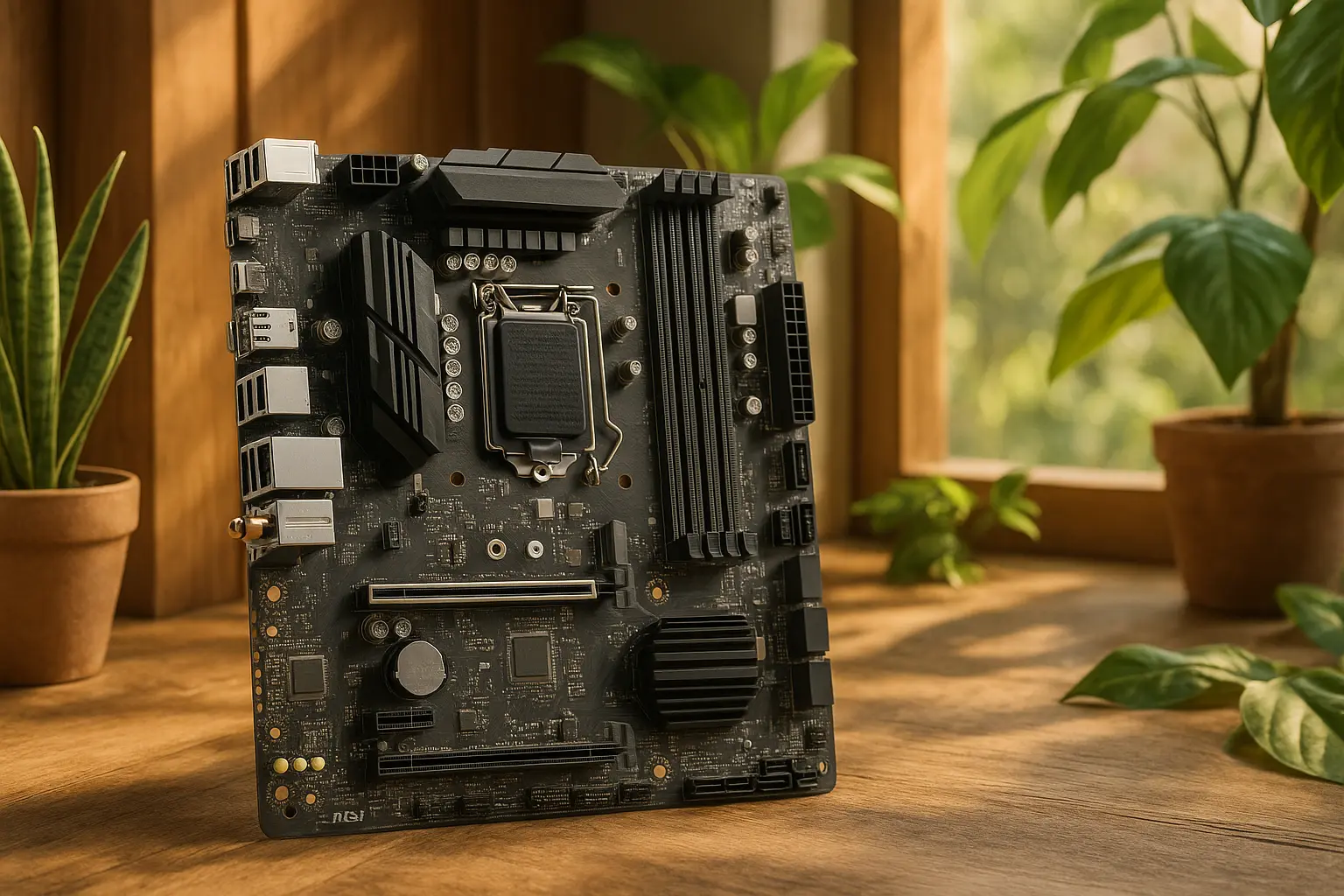 Placa Mãe MSI B550M PRO-VDH WIFI: Conectividade, Estabilidade e Custo-Benefício