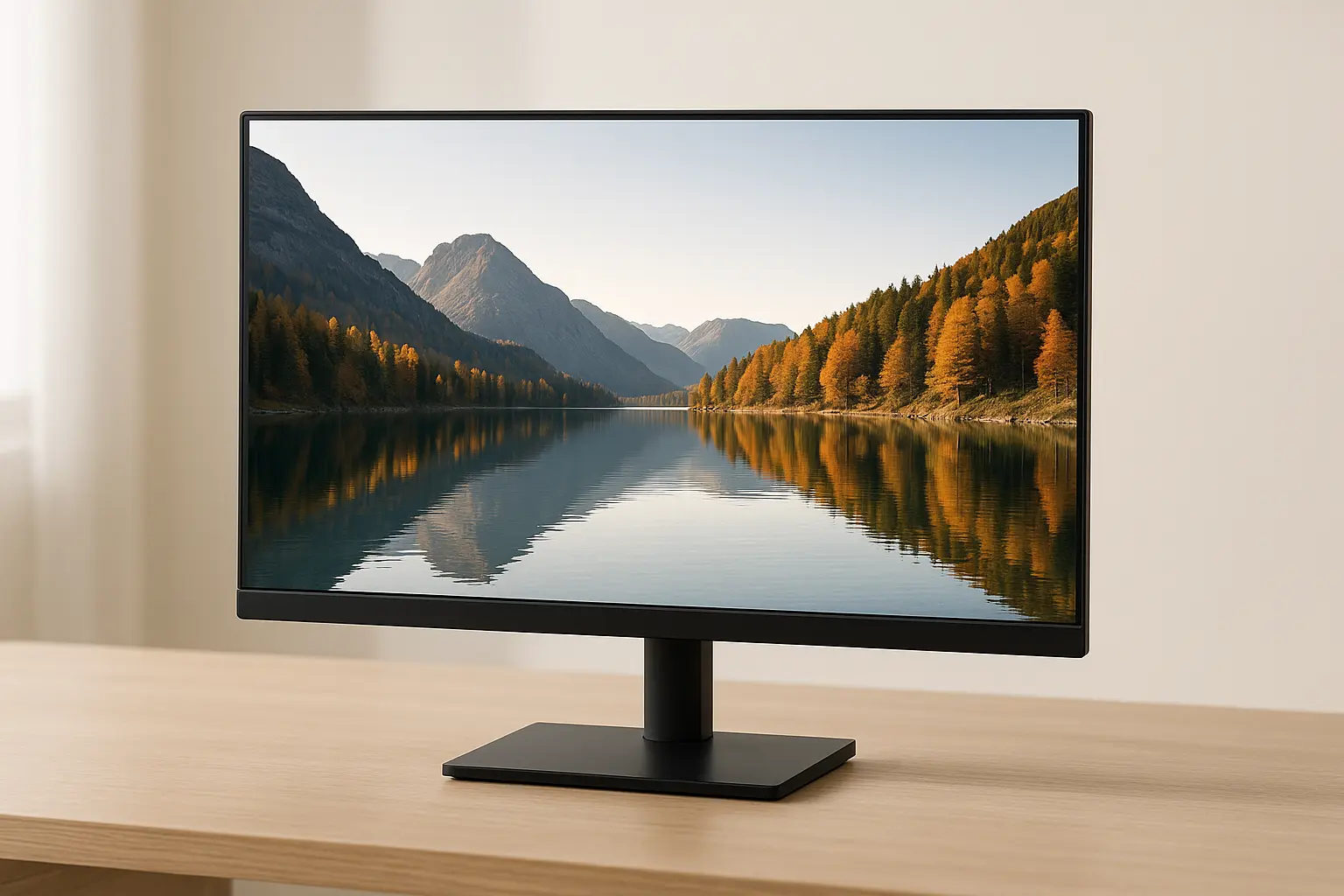 Monitor LED 21.5" Full HD 75Hz com HDMI/VGA e Modo Leitura