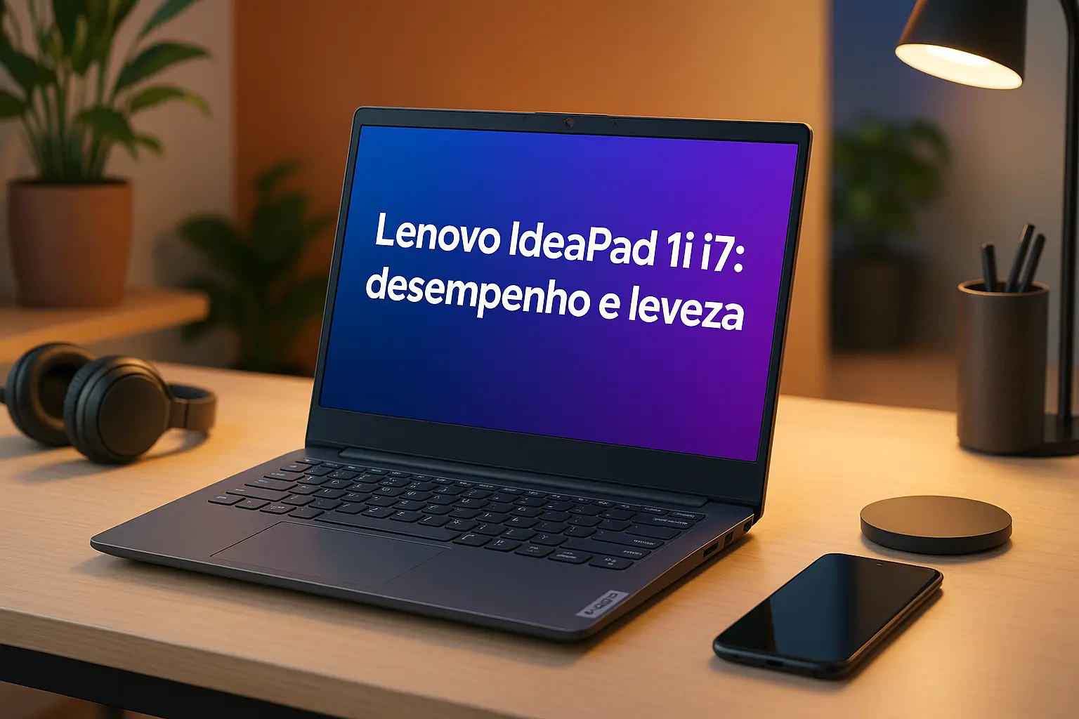 Notebook Lenovo IdeaPad 1i i7: desempenho e leveza