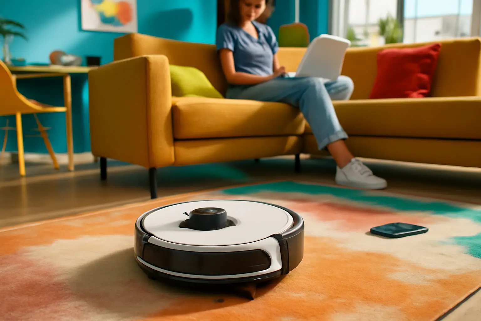 Kärcher Robô Aspirador de Pó RCV 5: Mapeamento Inteligente e Aspiração Eficiente
