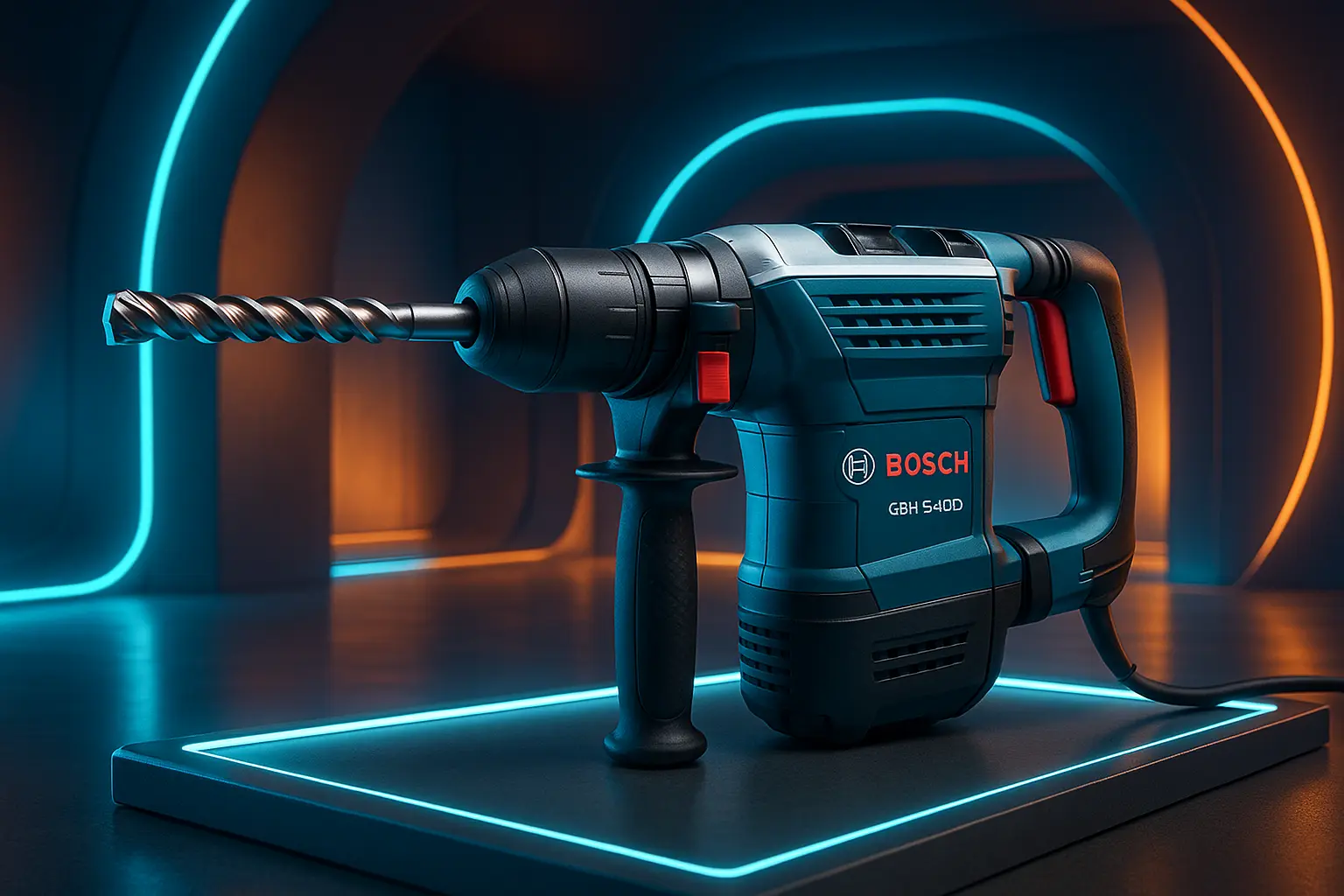 Bosch GBH 5-40D: Potência e Precisão em Obras Pesadas