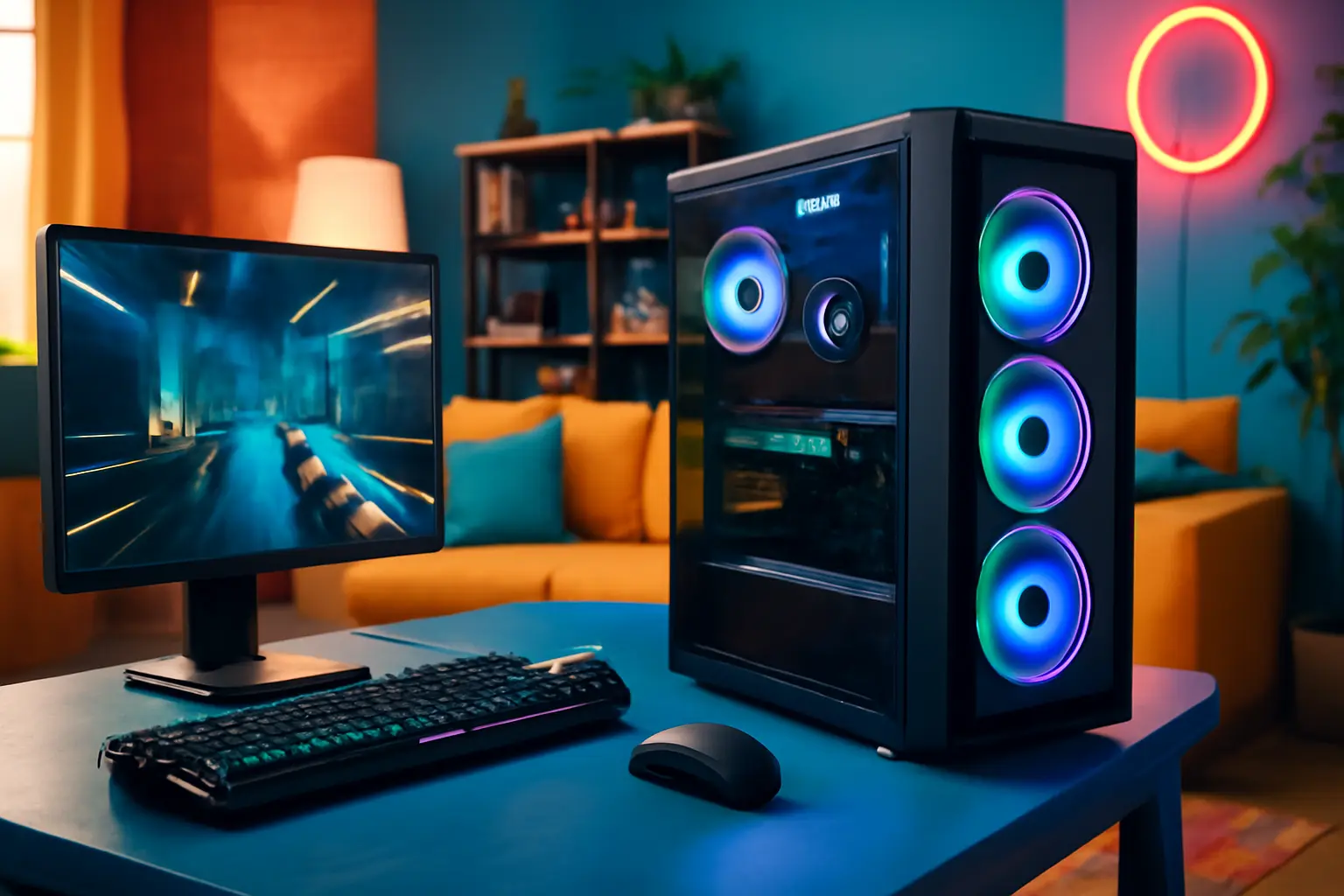 PC Gamer Core I7 10700F, 16GB, SSD 1TB, RTX 3060 12GB, Fonte 700w 80plus Bronze: Desempenho Imbatível para Gamers