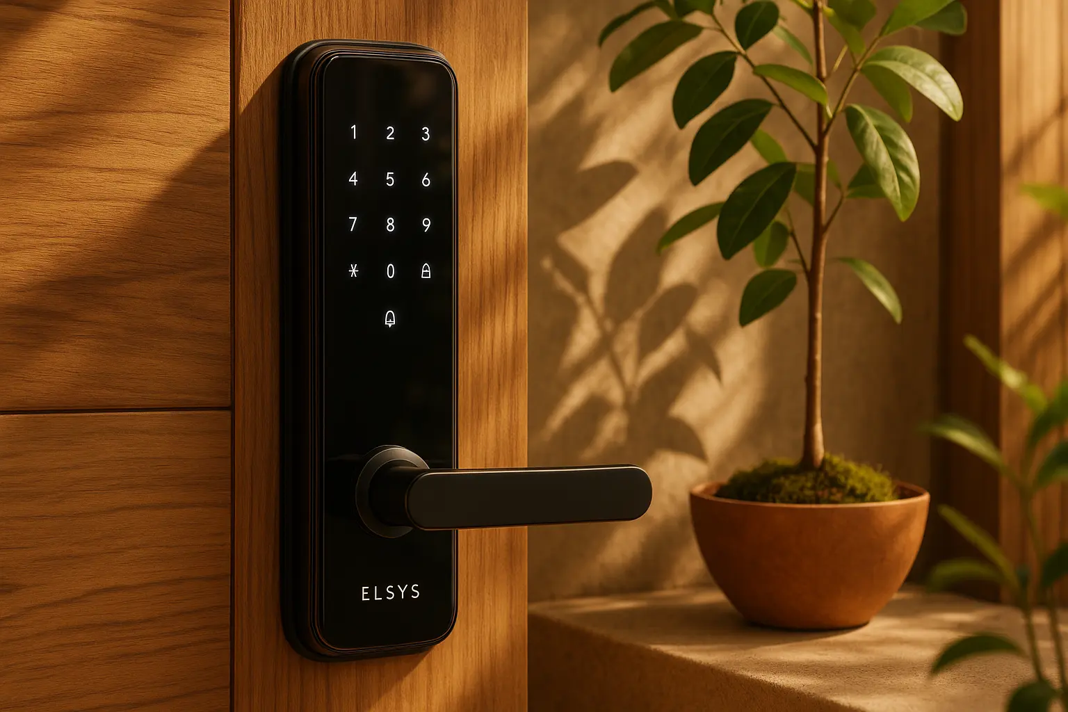Fechadura Digital Elsys ESF-DS1000: Segurança com Senha e Autonomia