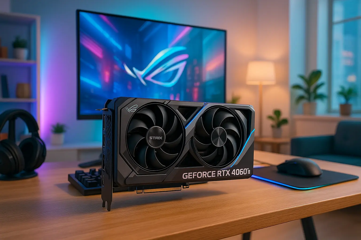 ASUS ROG Strix RTX 4060 Ti: Potência e Desempenho Gamer