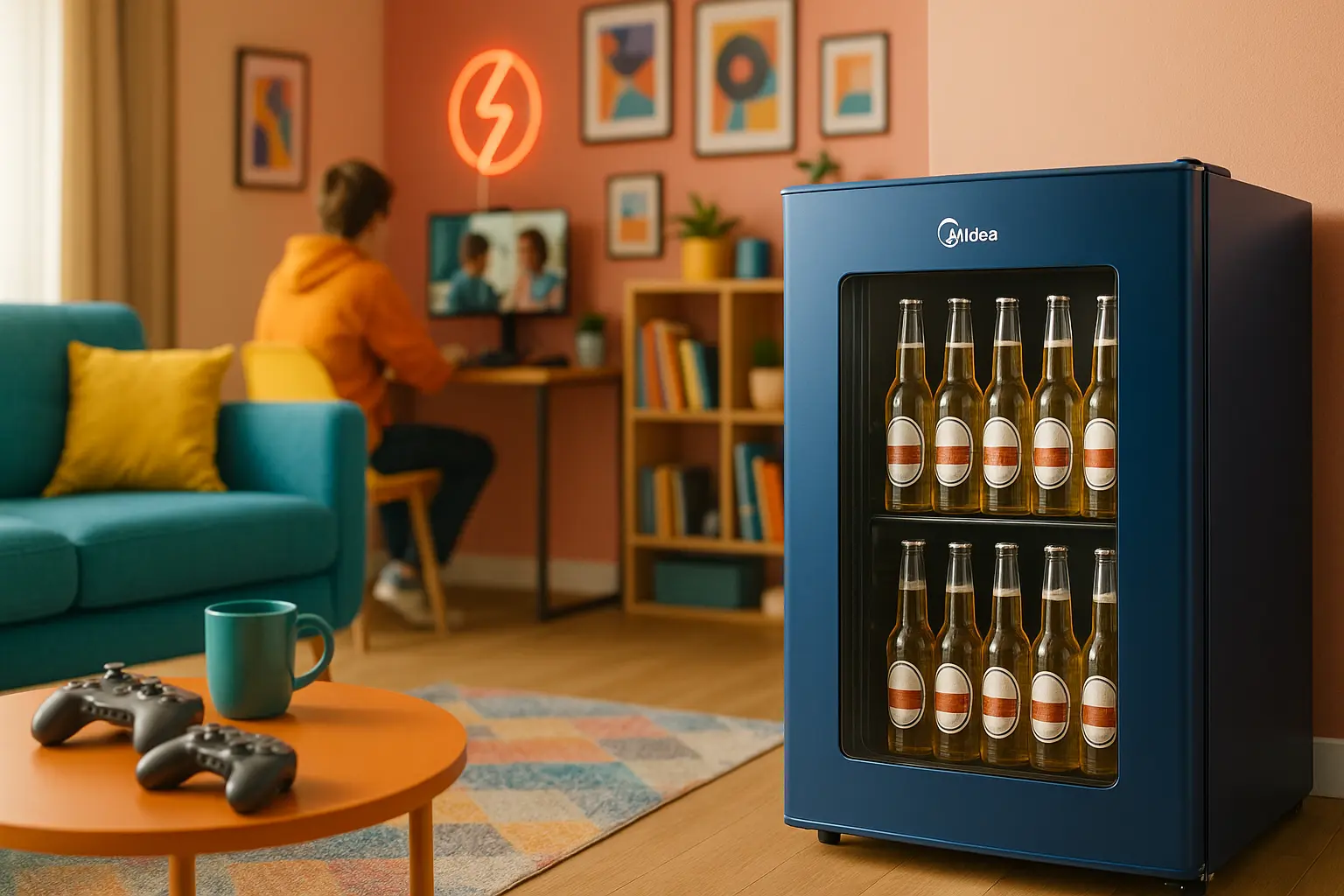 Cervejeira Midea Flex 96L: Compacta, Silenciosa e Versátil
