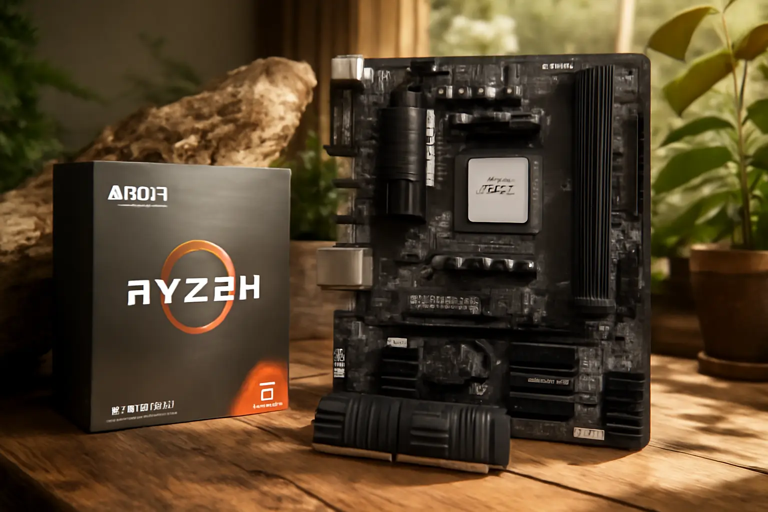 KIT UPGRADE AMD RYZEN 5 5600GT - GIGABYTE A520M-K - 8GB 3200MHZ - RADEON VEGA 7 INTEGRADO