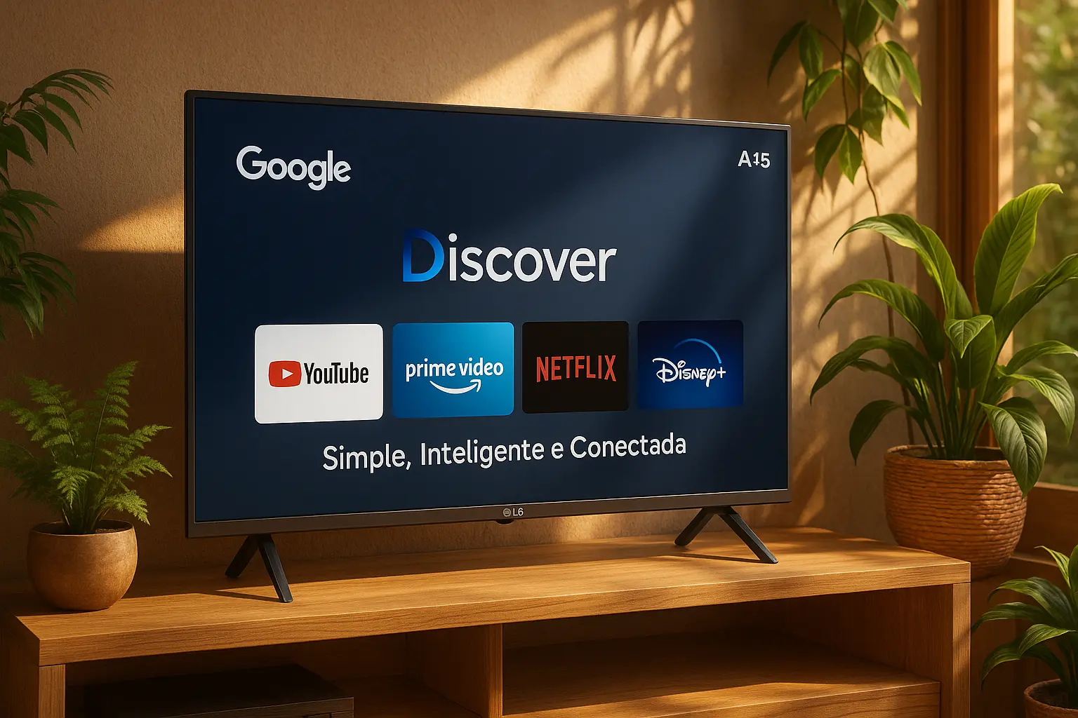 Smart TV LG 32" com Alexa e AI α5: Simples, Inteligente e Conectada