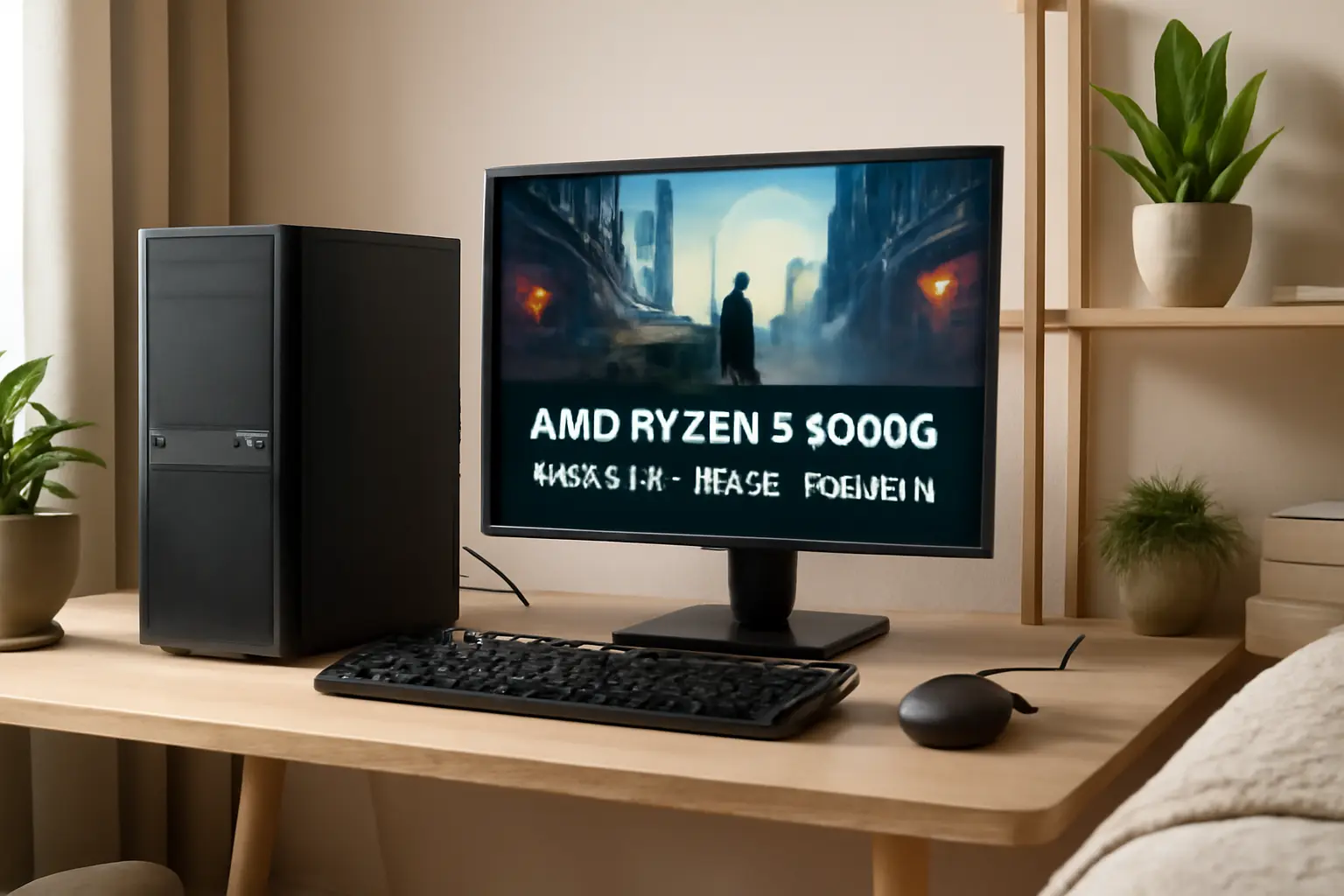 PC Gamer AMD Ryzen 3 5300G - 8GB DDR4 - SSD 240GB - Radeon Vega 8